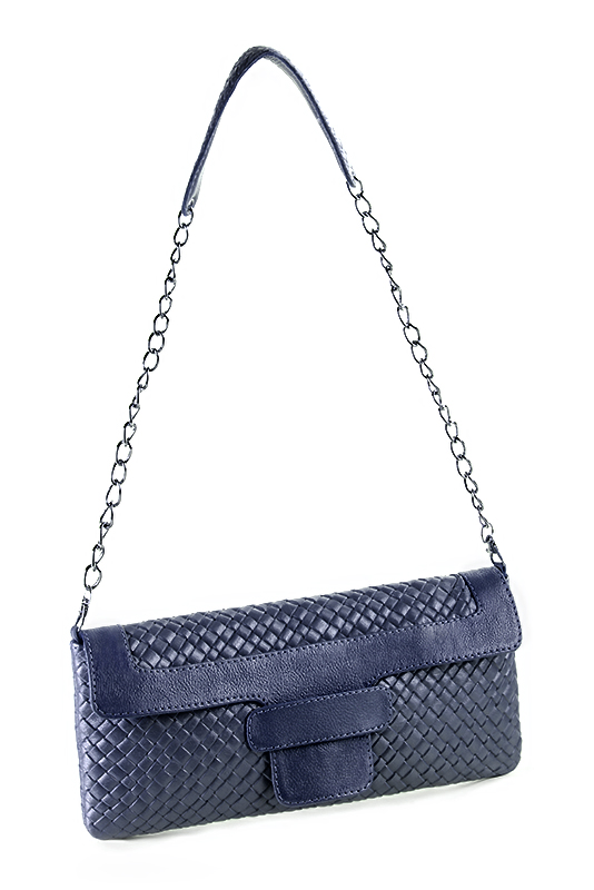 Pochette ceremonie bleu clearance marine